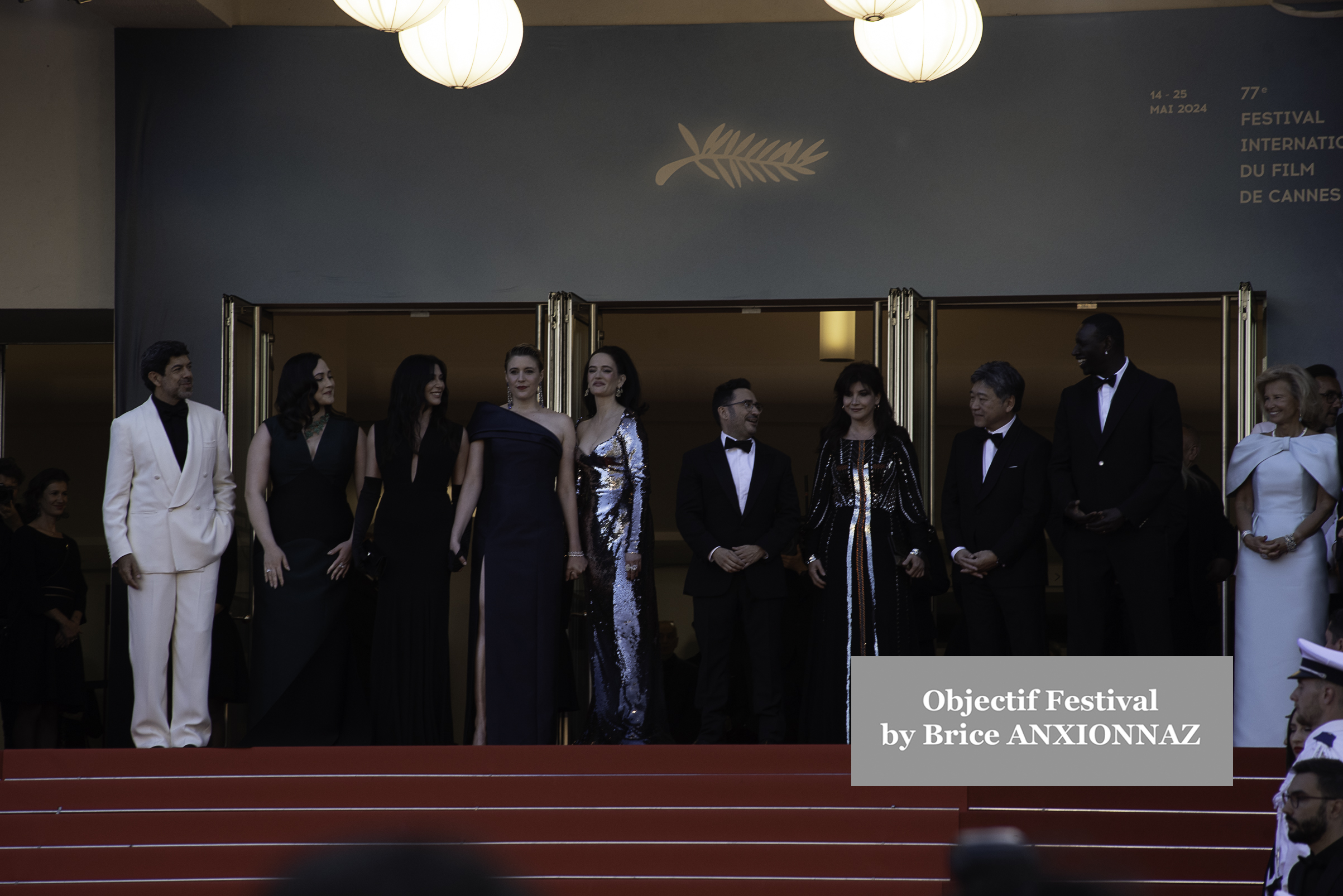  Closing Ceremony Red Carpet - The 77th Annual Cannes Film Festival - 25 mai 2024 - Show attends the 25mai, France on May 25th, 2024 - Photos by Brice ANXIONNAZ (Objectif Festival)